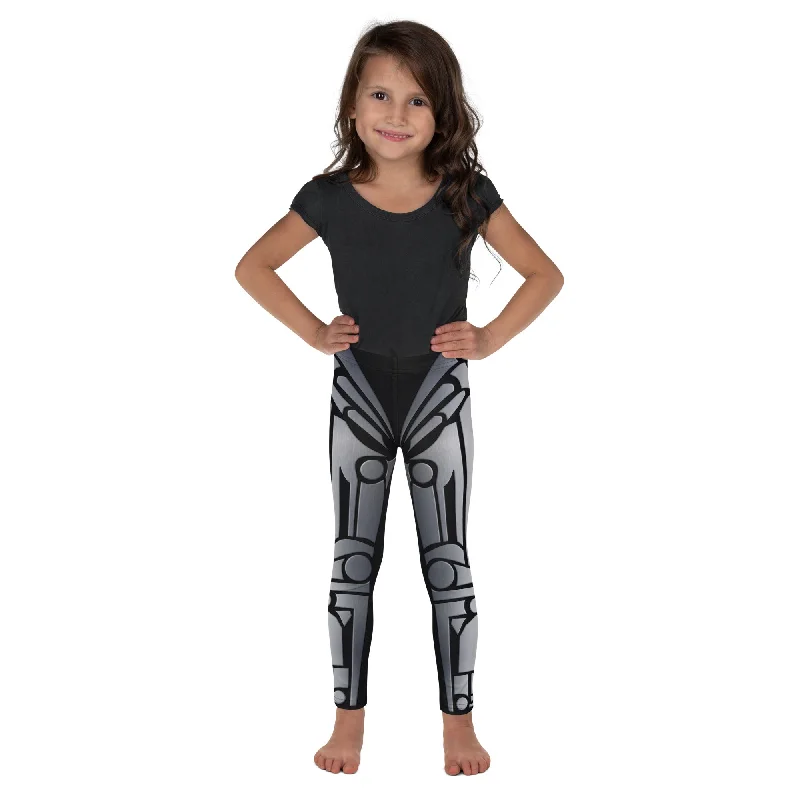 Knitted Design Robo Chic Armor Kid's Leggings
