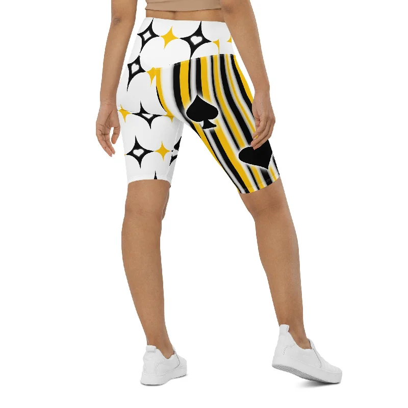 Unique Design Circus Spectacle Biker Shorts