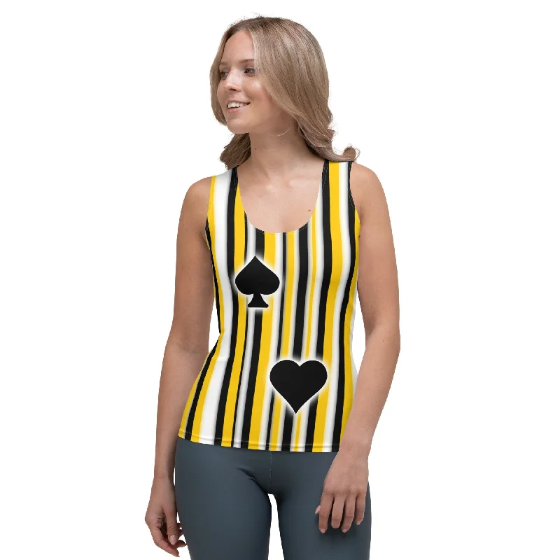 Playful Style Circus Spectacle Tank Top