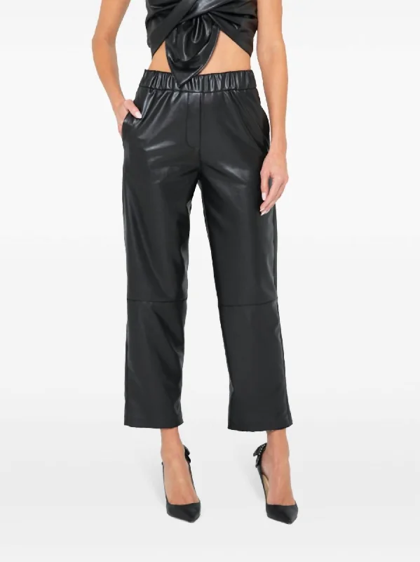 High-quality Fabrics Cedar Pants In Black