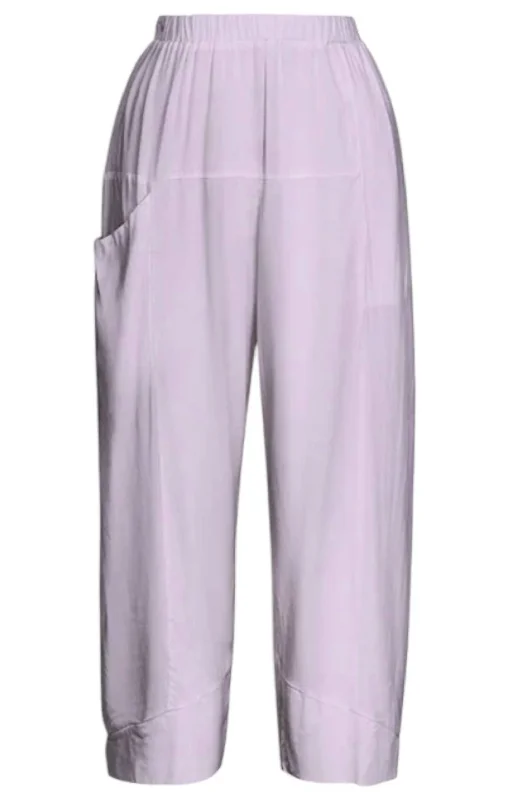 Comfortable Design Women's Turin Pants In Lilac