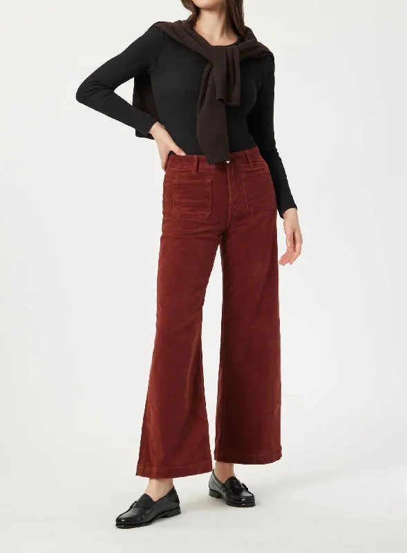 Elegant And Noble Paloma Marine Pant In Copper