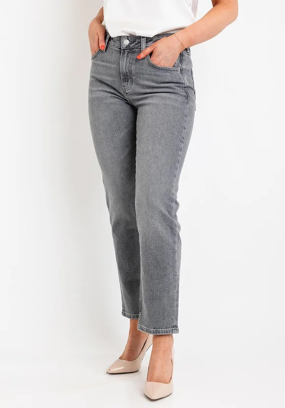 Personalized Design Tommy Hilfiger Womens Straight Leg Jeans, Grey