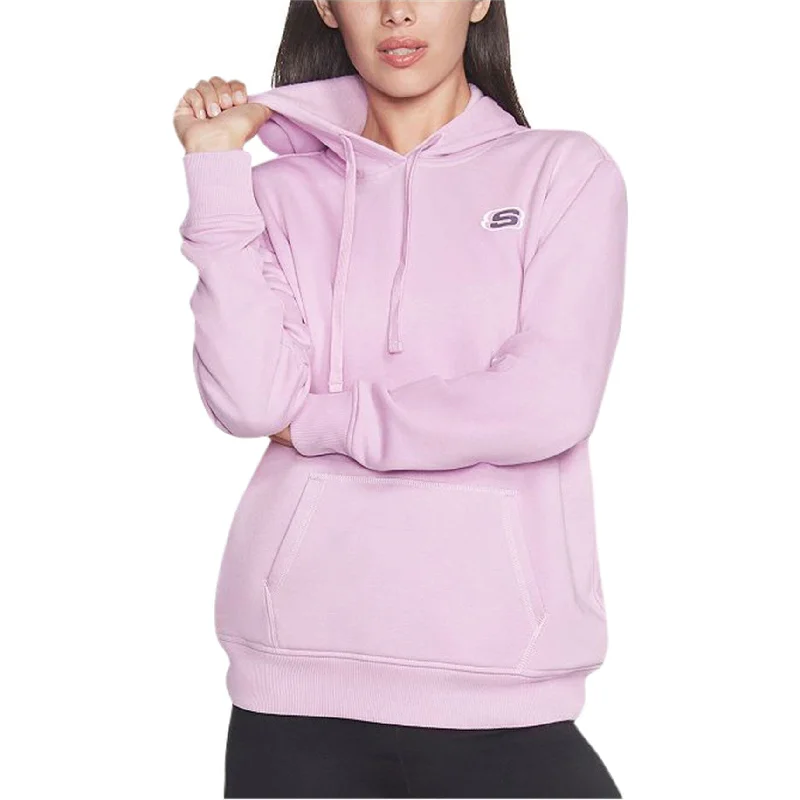 Everyday Comfort Skechers Womens Heritage Hoodie Sweatshirt, Purple, Medium