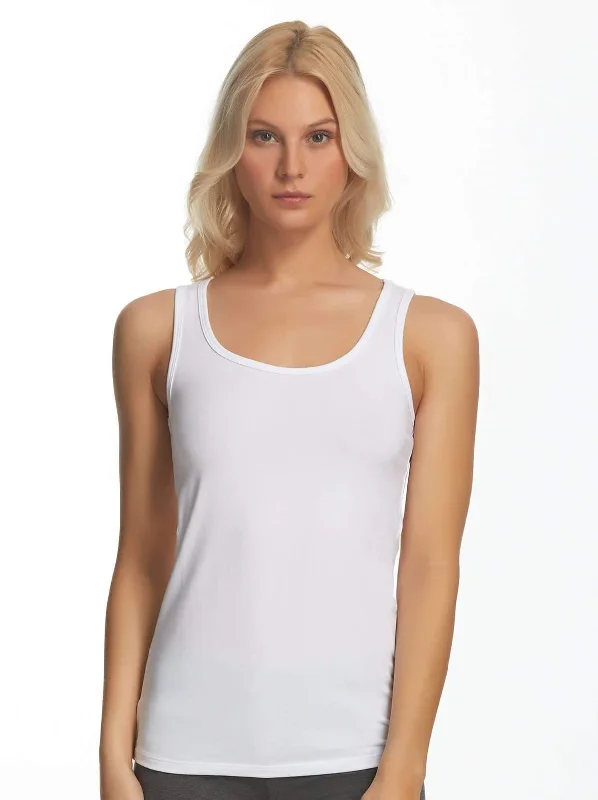 Cotton Modal Stretch Layering Tank Top 3-Pack