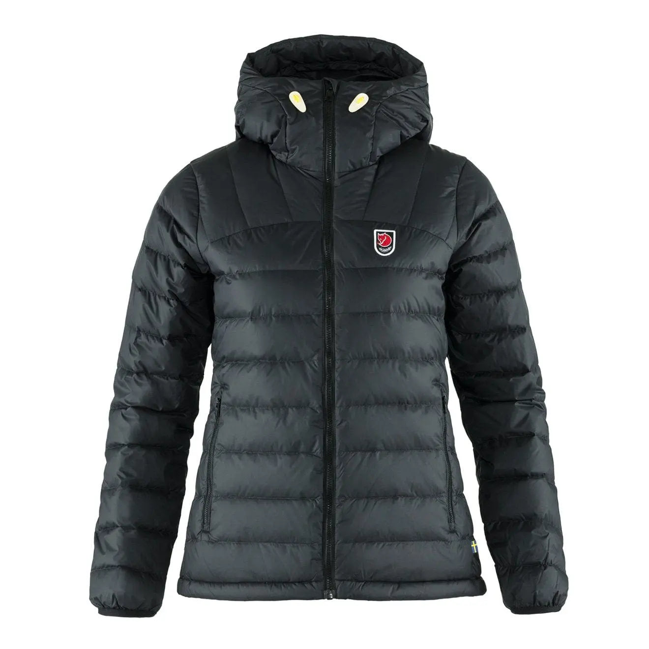 Fjallraven Womens Expedition Pack Down Hoodie Black