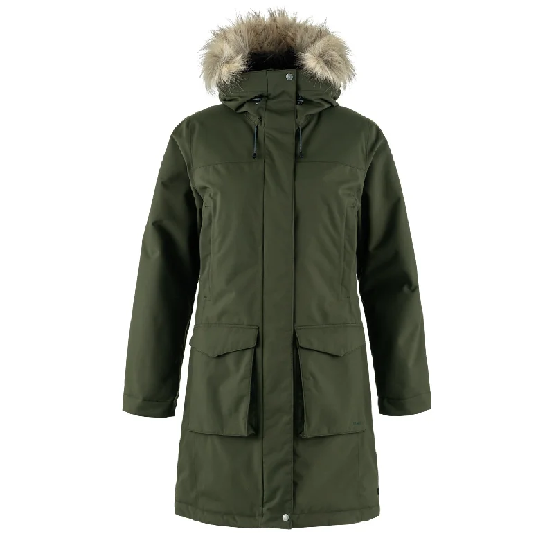 Fjallraven Womens Nuuk Lite Parka Deep Forest