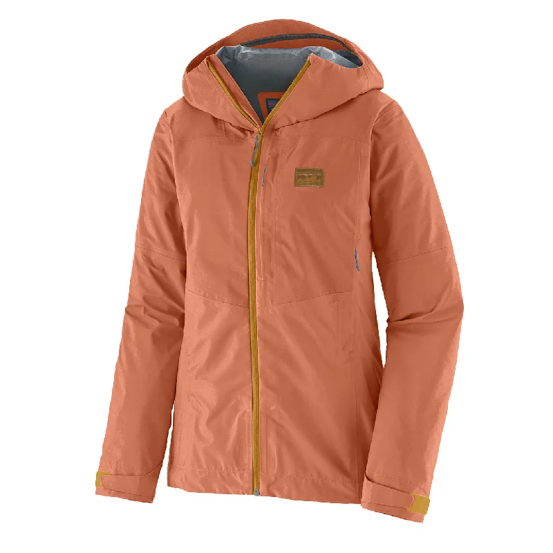 Patagonia Womens Boulder Fork Rain Jacket Sienna Clay