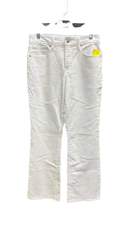 Basic Version Jeans Boot Cut By Good American In White, Size: 8