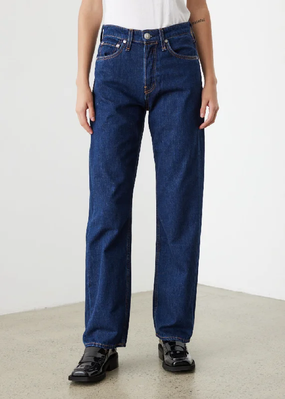 Maya High-Rise Straight Jeans