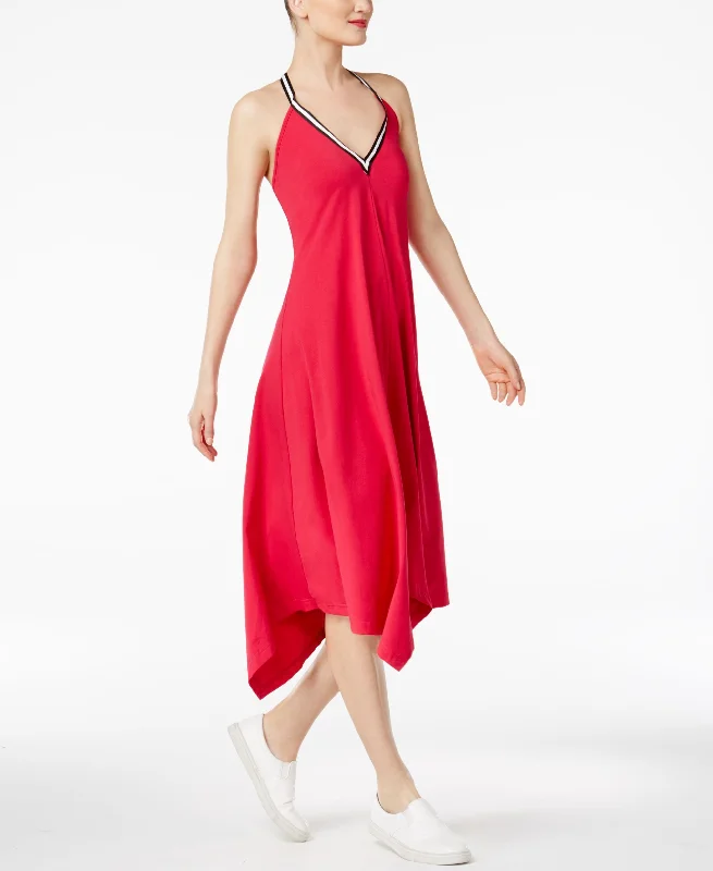 Soft Clothing Cr By Cynthia Rowley Handkerchief Hem Halter Dress