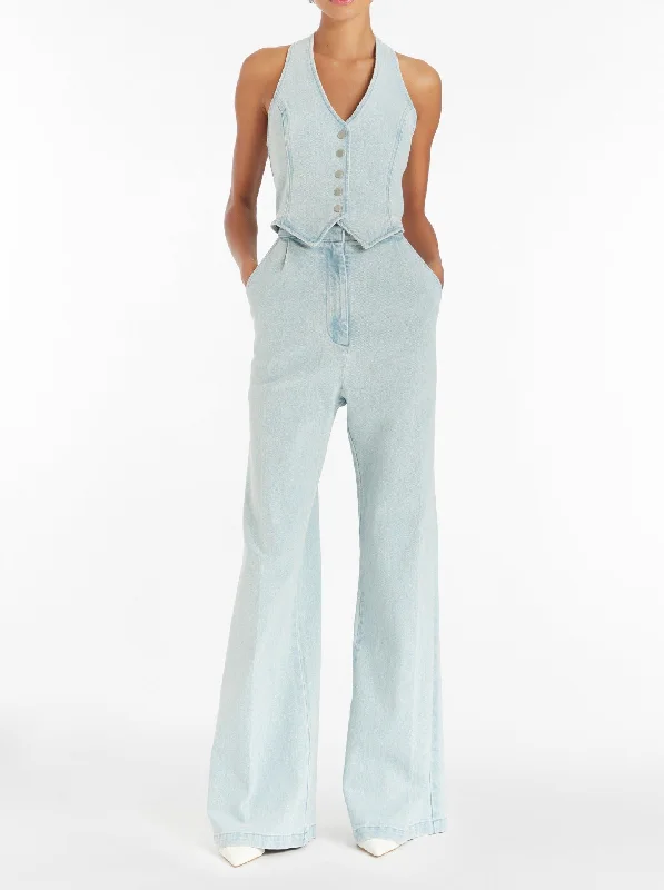 ETHAN DENIM JUMPSUIT