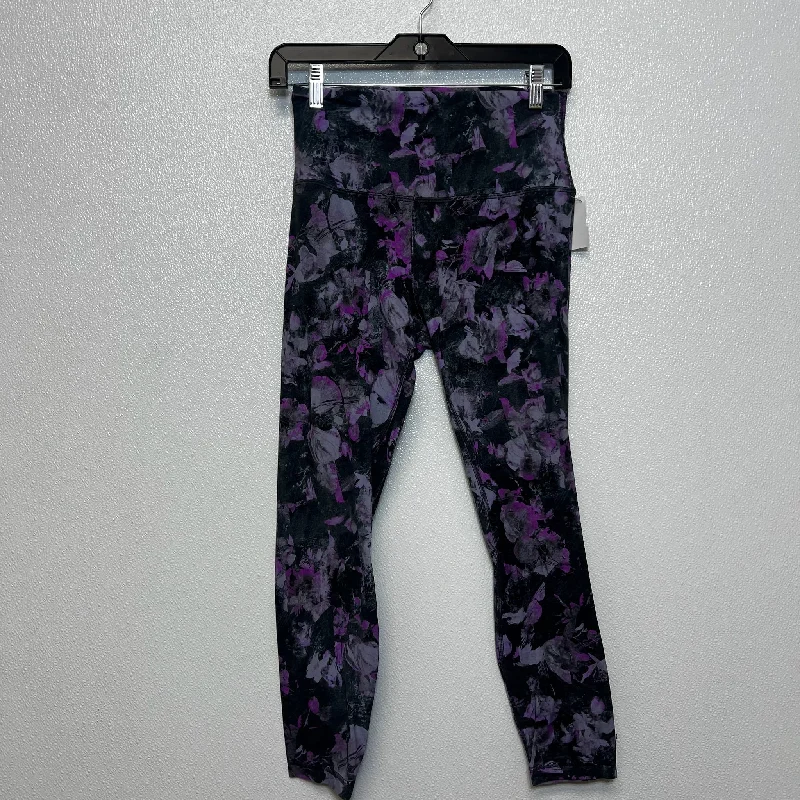 Athletic Leggings By Lululemon In Multi-colored, Size: S