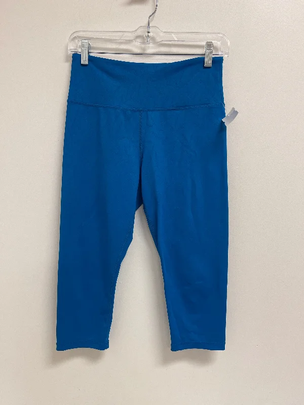 Comfortable Tops Athletic Leggings By Zyia In Blue, Size: S