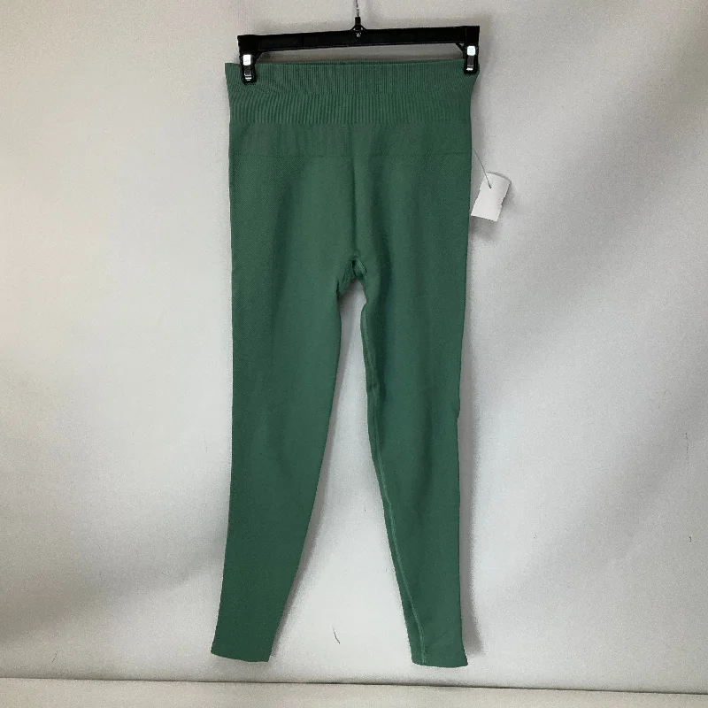 Athletic Leggings Capris By Spiritual Gangster In Green, Size: 32