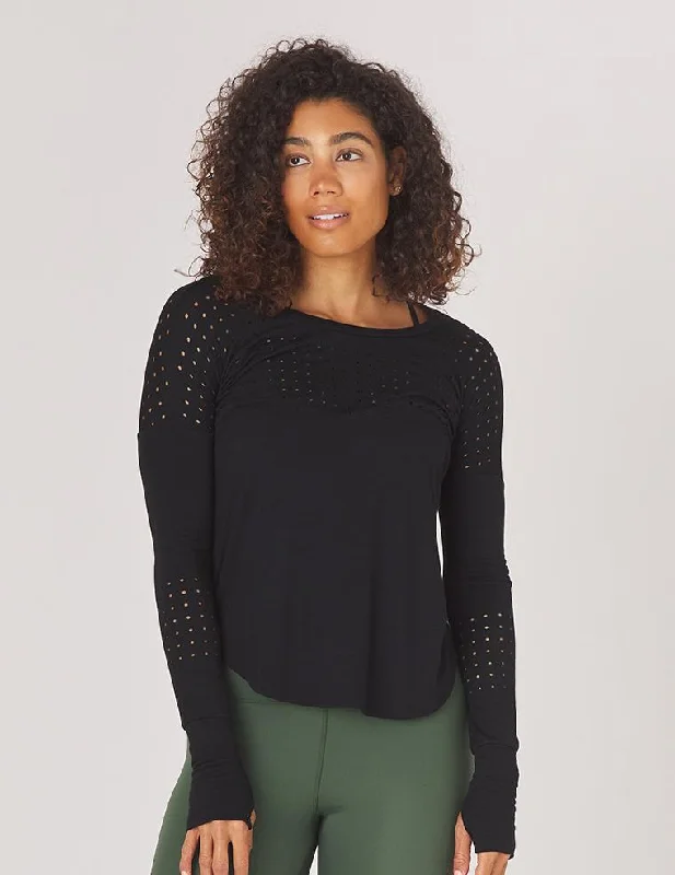 New Products Mood Long Sleeve: Black