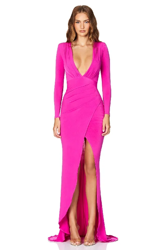 Nookie Farrah Gown - Fuchsia