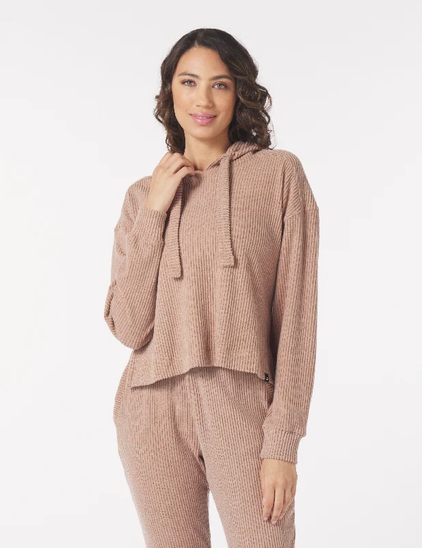 Elegant And Casual Valley Hoodie: Almond