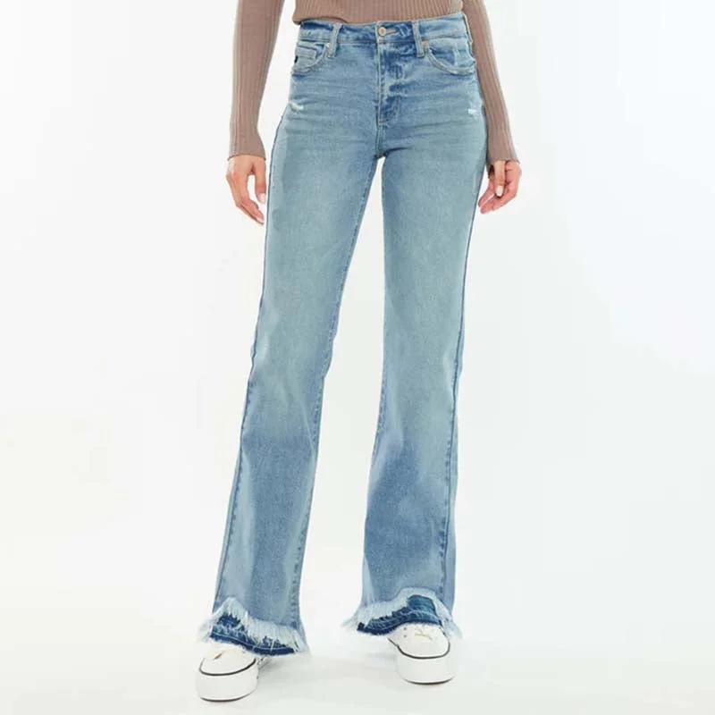 The Kristy High Rise Flare Jeans