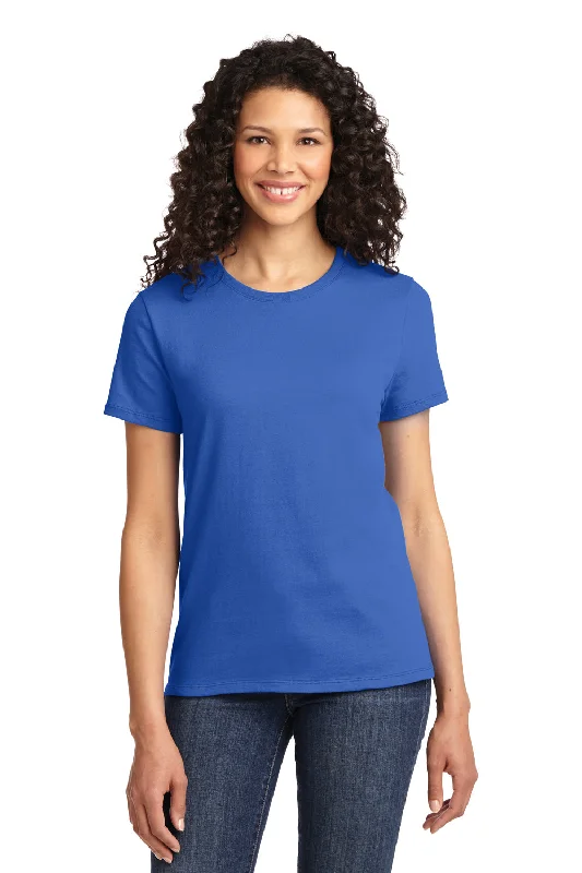 Port & Company Womens Essential Short Sleeve Crewneck T-Shirt - Royal Blue