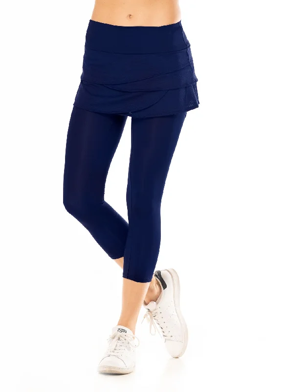 Cozy Outerwear Scallop Capri