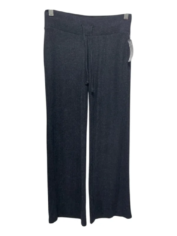 TNA Size XS Charcoal Rayon & Polyester Drawstring Waist Pants