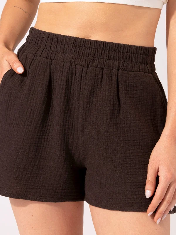 Alayna Gauze Short