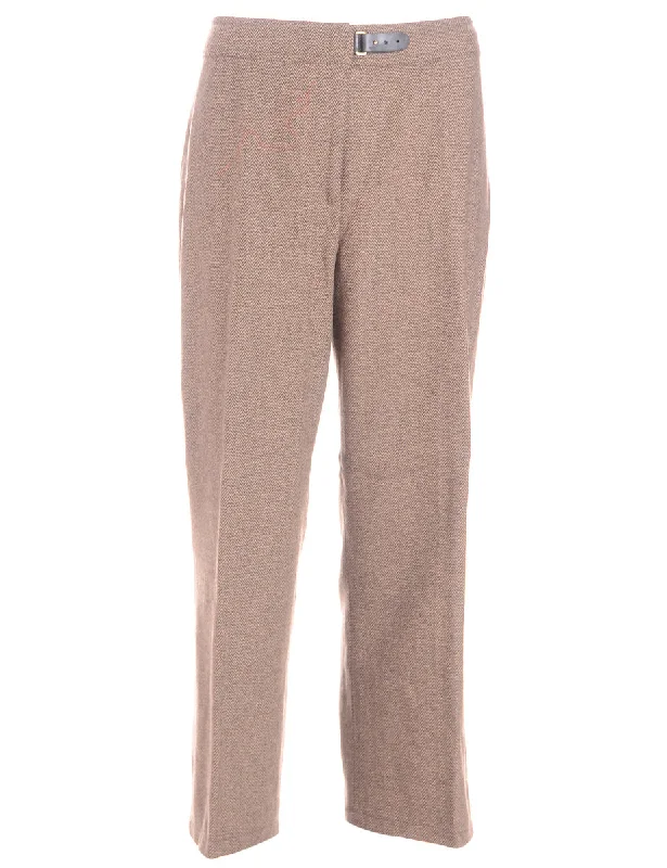 Label Cropped Dana Tapered Trousers