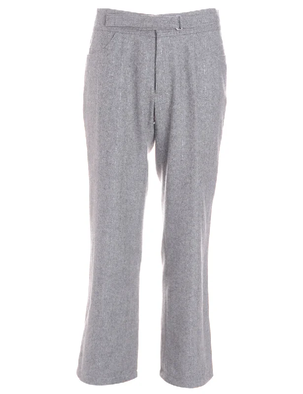 Label Cropped Dana Tapered Trousers